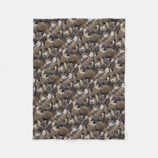 Manta Polar Setas de la morilla