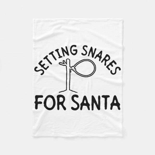 Manta Polar Setting Snares For Santa - Wire Snare Christmas 1  (Anverso)