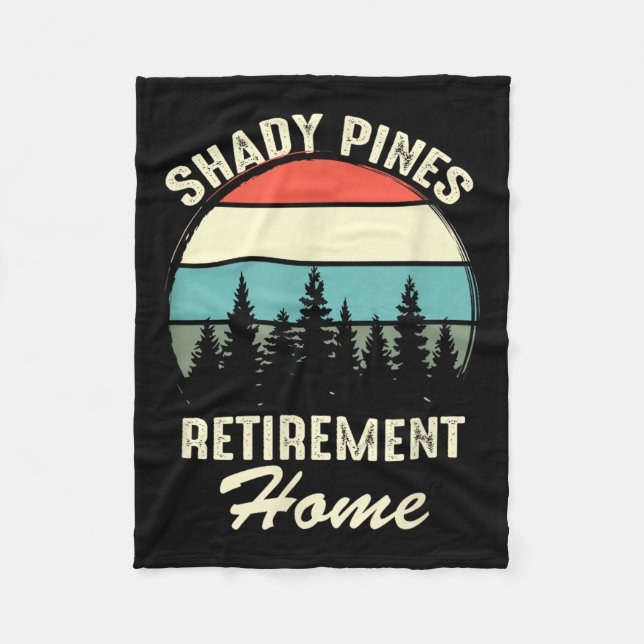 Manta Polar Shady Nes Funny Quote Retirement Day Party Home  (Anverso)