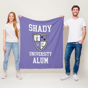 Manta Polar Shady University Alum chismes gafas de sol periwin