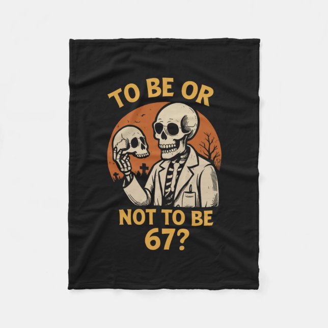 Manta Polar Shakespeare 67 Meme Funny Skeleton Nerd Halloween  (Anverso)
