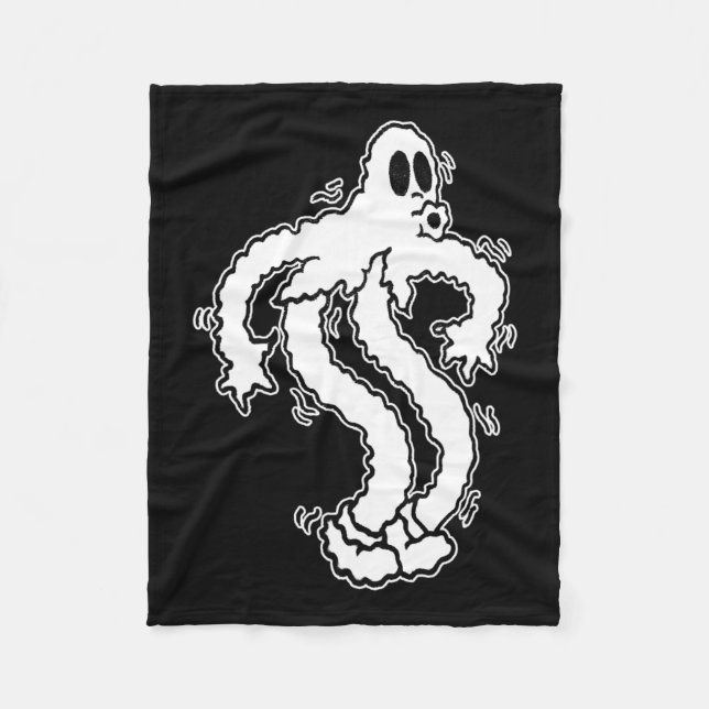 Manta Polar Shakey Koko El Fantasma Fantasma Halloween S (Anverso)