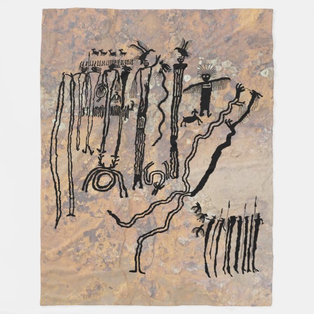 Manta Polar Shamans y Espíritus (Anverso)