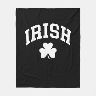 Manta Polar Shamrock St Patricks Día Orgullo irlandés Irlandés