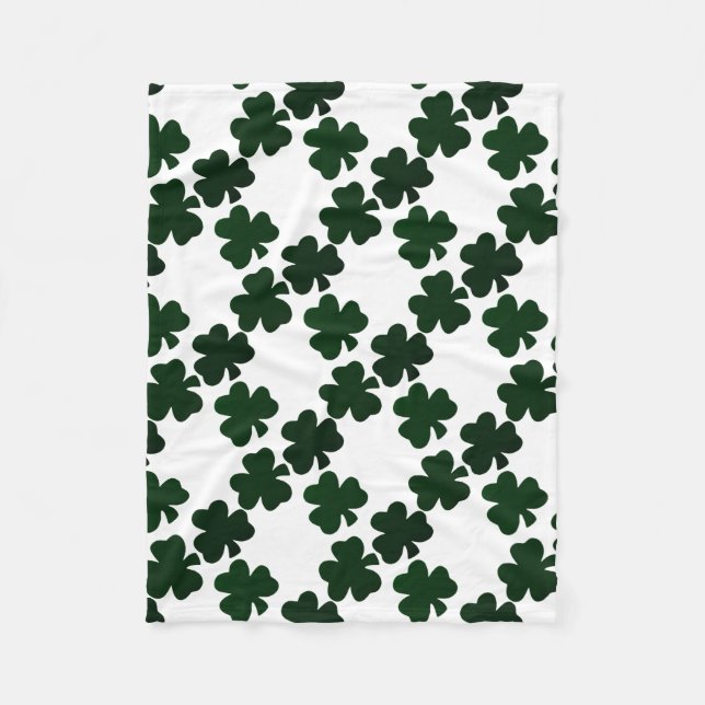 Manta Polar Shamrock verde oscuro (Anverso)