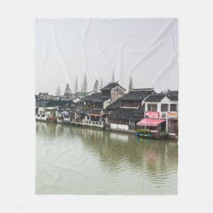 Manta Polar Shanghai, China, 30 de marzo de 2017, Wooden histó