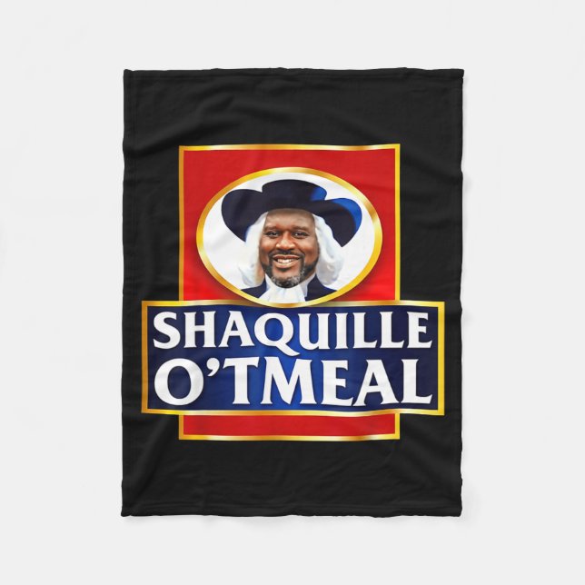 Manta Polar Shaquille Oatmeal Funny Meme  (Anverso)