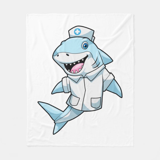 Manta Polar Shark as Nurse with Coat (Anverso)