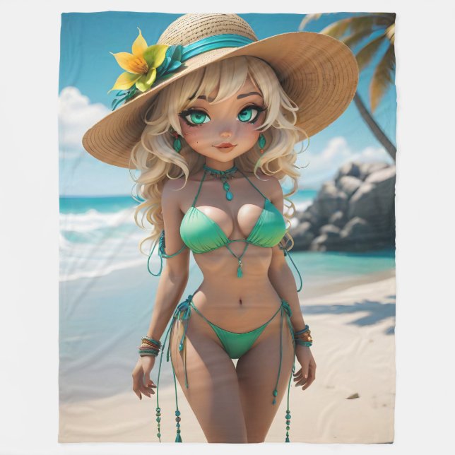 Manta Polar Shay Dollz Fleece Blanket (Anverso)