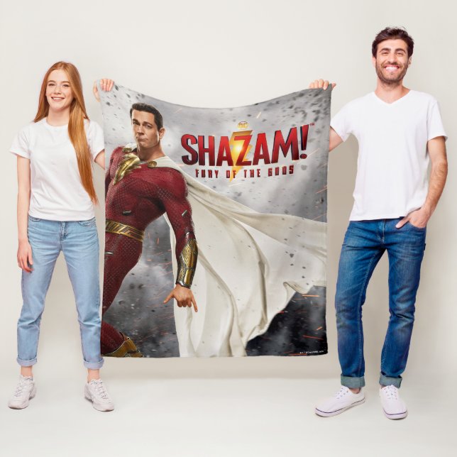 Manta Polar ¡SHAZAM! Furia de los dioses | Poster de cine suel (In situ)