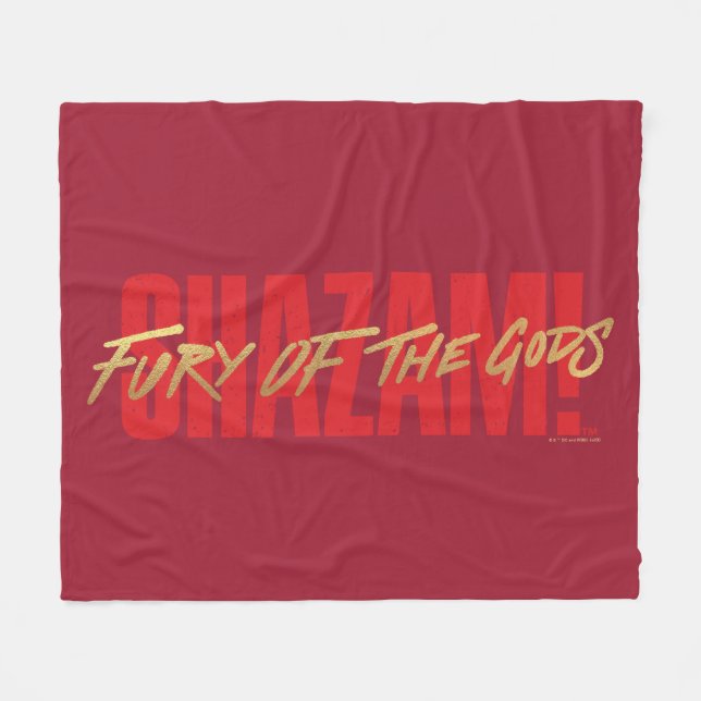 Manta Polar SHAZAM! Fury of the Gods | Golden Marker Logo (Frente (Horizontal))