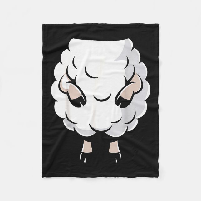 Manta Polar Sheep Shirt Adult Kids Men Women Lamb Sheep Costum (Anverso)