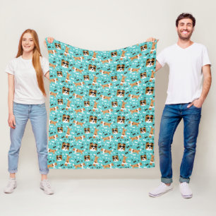 Manta Polar Shelties Shetland Sheepdog Cute Dogs Pawprint Flee