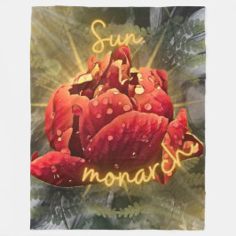 Manta Polar Sherpa Blanket Flor