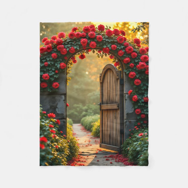 Manta Polar Sherpa Blanket (Rose Path) (Anverso)