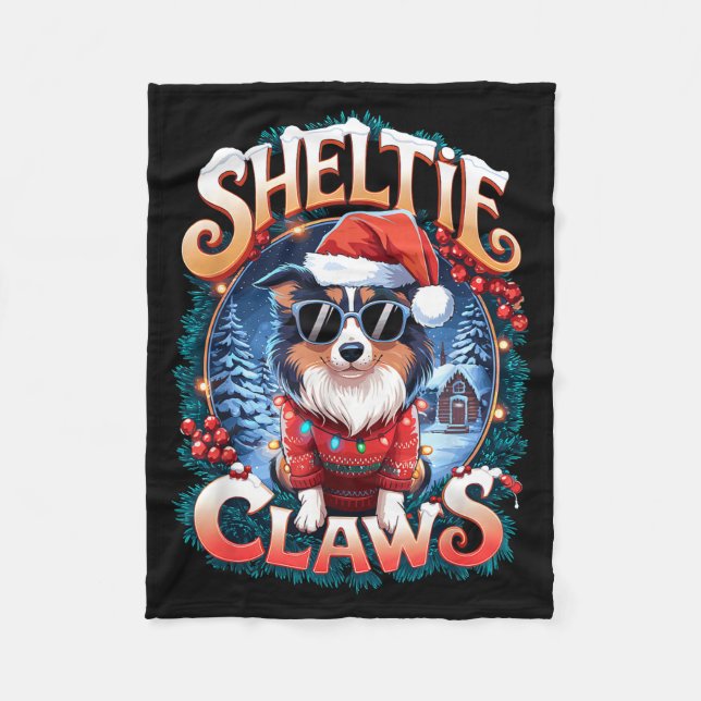 Manta Polar Shetland Sheepdog Owner Costume Sheltie Claws Chri (Anverso)