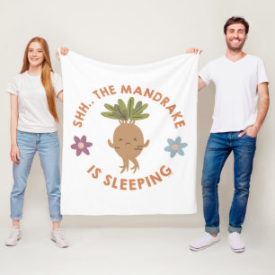 Manta Polar Shh.. La Mandrágora Está Durmiendo