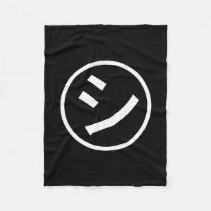 Manta Polar ㋛ Shi Kana Katakana Emoji sonriente / Emoticon