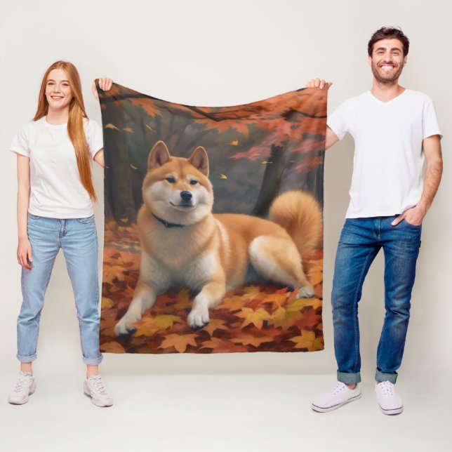 Manta Polar Shib Inu en otoño se inspira (In situ)