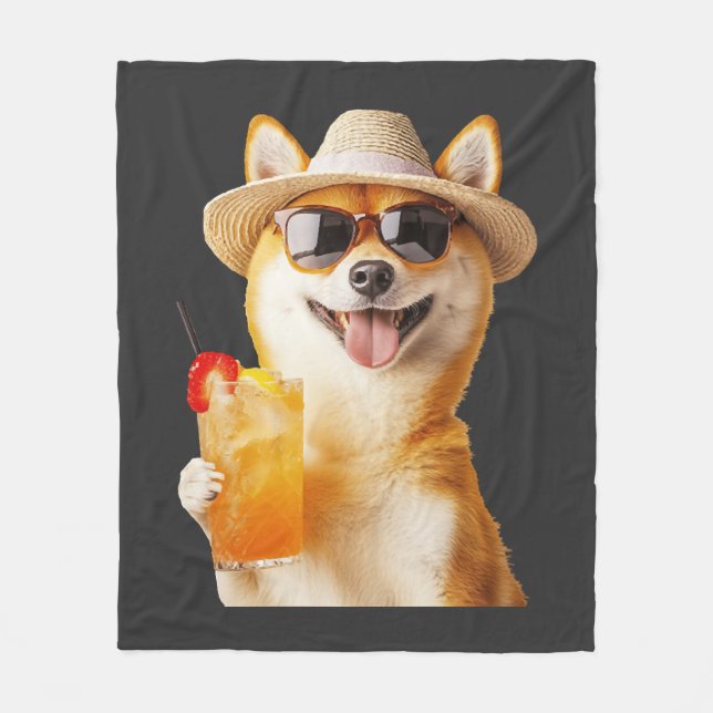 Manta Polar Shiba Inu     (Anverso)