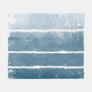 Manta Polar Shibori moderno Ombre Retro Tye Hippie Indigo