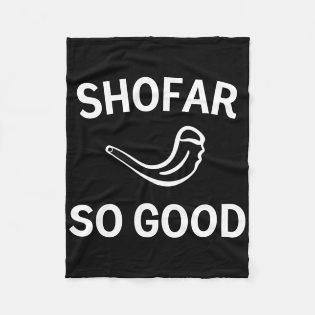 Manta Polar Shofar So Good Rosh Hashh Rams Horn Jewish New Yea (Anverso)