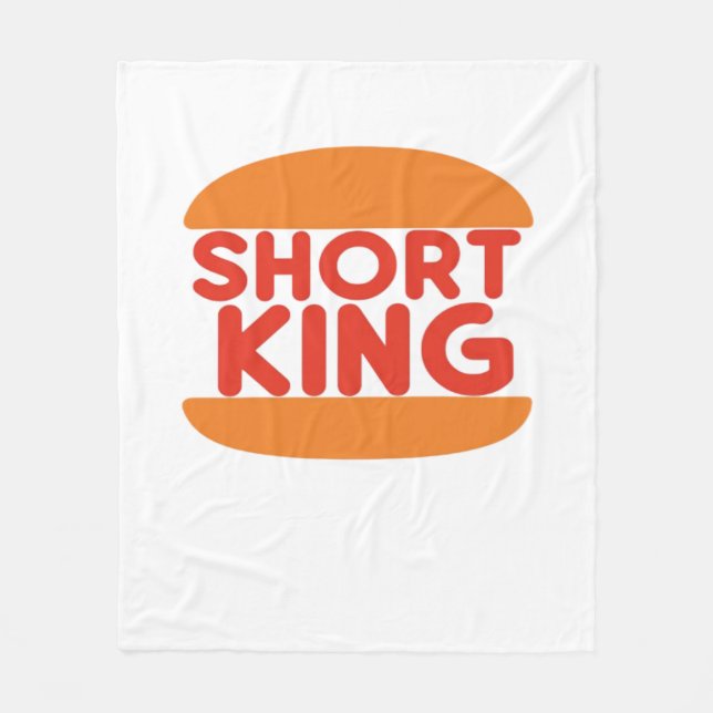 Manta Polar Short King Funny Minimal Design (Anverso)