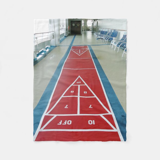 Manta Polar Shuffleboard a bordo (Anverso)