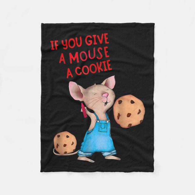 Manta Polar Si Le Das Un Ratón A Una Cookie (Anverso)