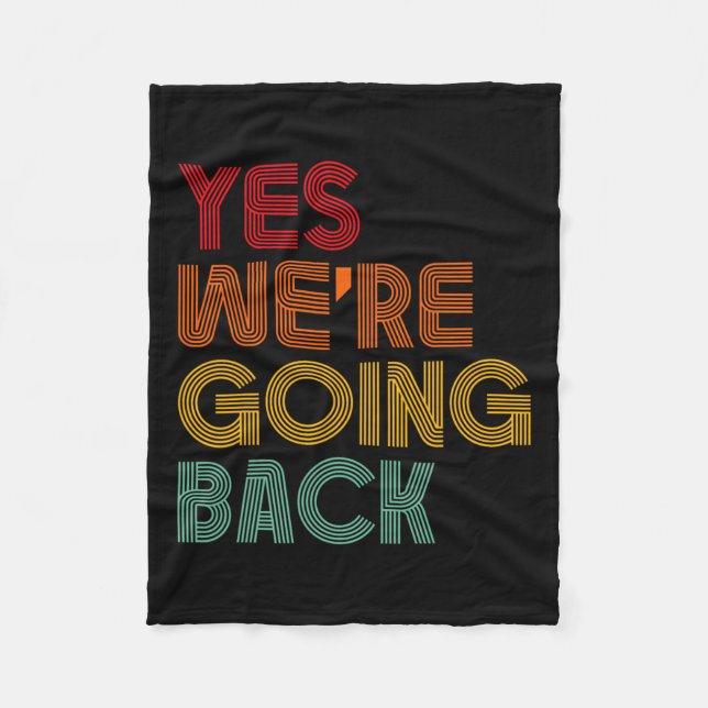 Manta Polar Sí, vamos a volver a votar por el presidente Trump (Anverso)