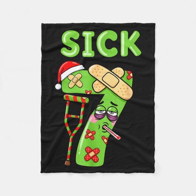 Manta Polar Sick Seven Meme 67 Six Seven Santa Hat Christmas P (Anverso)