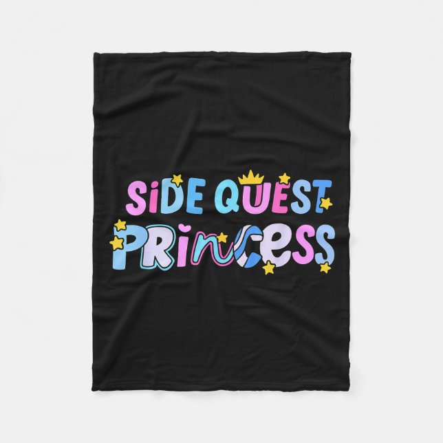 Manta Polar Side Quest Princess Funny  (Anverso)