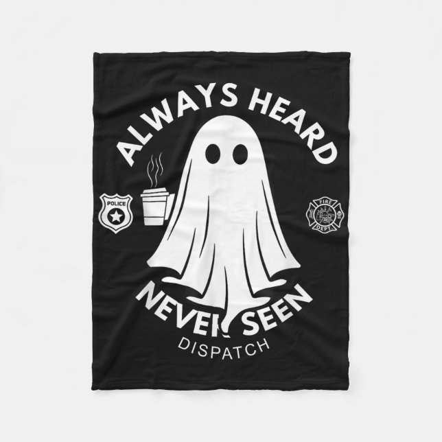 Manta Polar Siempre Escuchado No Ver Envío Especial 911 Dispa (Anverso)