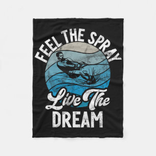 Manta Polar Sienta El Spray En Vivo El Dream Water Ski