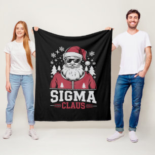 Manta Polar Sigma Claus Santa Cool Navidad Rizz Rizzler Meme