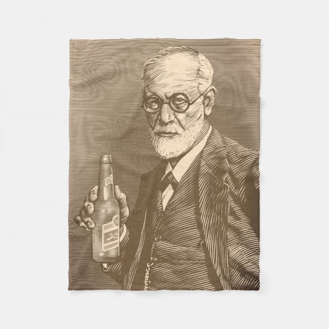 Manta Polar Sigmund Freud Blanket (Anverso)