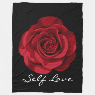 Manta Polar Signature Self Love Fleece Blanket