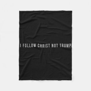 Manta Polar Sigo a Cristo No a Trump Resisto Política Cristian