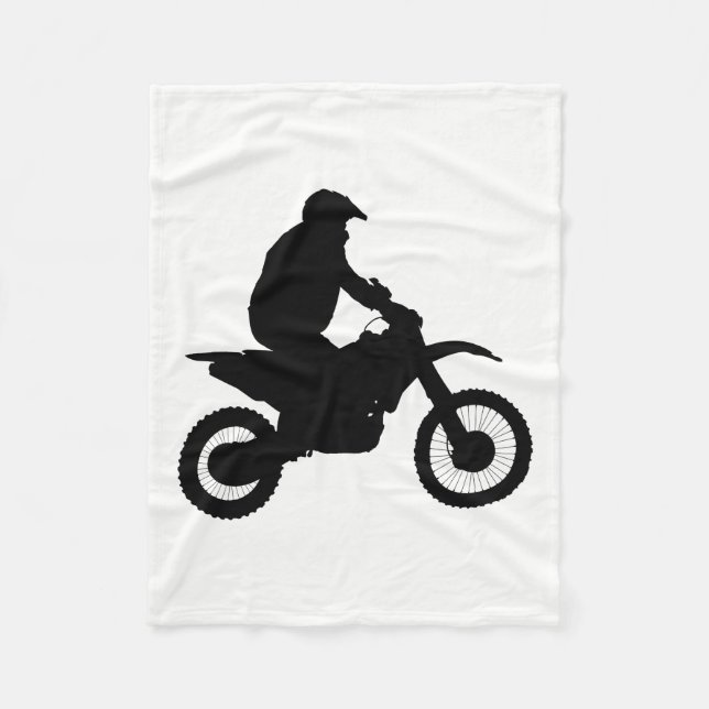 Manta Polar Silhouette Motocross (Anverso)