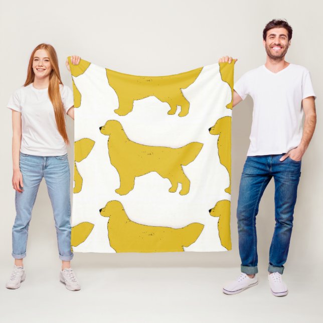 Manta Polar Silo de Golden Retriever (In situ)