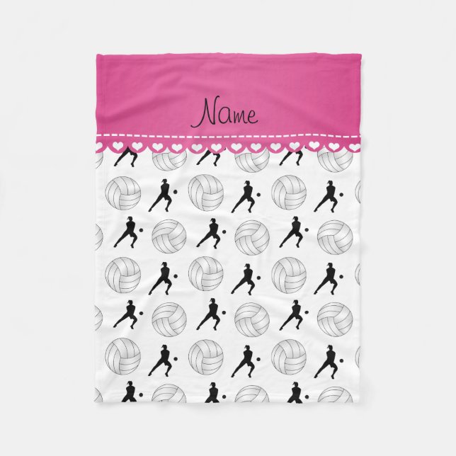 Manta Polar Siluetas blancas conocidas personalizadas de los (Anverso)