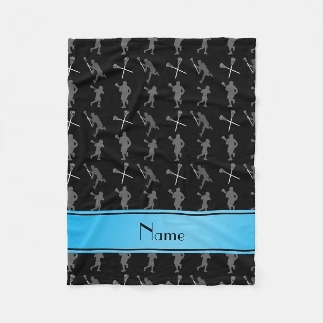 Manta Polar Siluetas negras conocidas personalizadas del (Anverso)