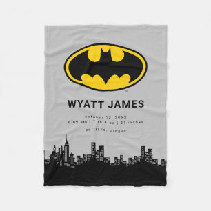 Manta Polar Símbolo clásico de Batman Estadísticas de los na