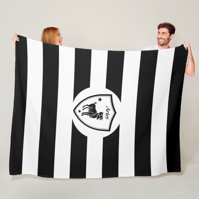 Manta Polar Símbolo de Aries     (In situ)