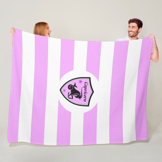 Manta Polar Símbolo de capricornio     (In situ)