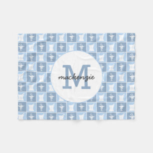 Manta Polar Símbolo de farmacia   Farmacéutico   Personalizado