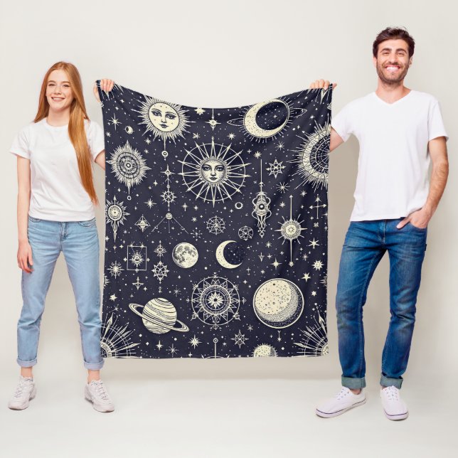 Manta Polar Símbolo de Fleece Blanket Cosmic Mythology Sun and (In situ)