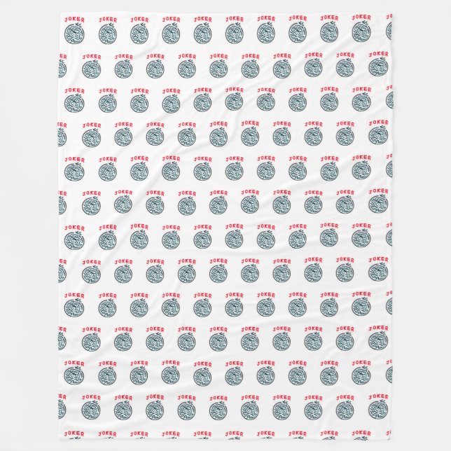 Manta Polar Símbolo de juego MahJong Tapa de broma (Anverso)