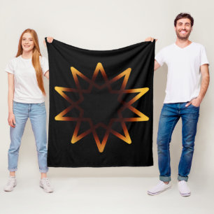 Manta Polar Símbolo de Naranja feroz de árbol de la vida