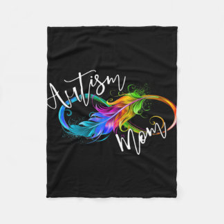 Manta Polar Símbolo de neurodiversidad arco iris autismo infin